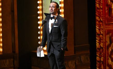 Mensaje de amor de Lin-Manuel Miranda en los Tony