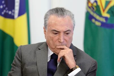 Temer se dice ‘indignado’ por corrupción