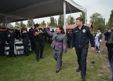 Brugada promete sistema público de cuidados para mujeres policías de CDMX; destaca avances en materia de género dentro de la SSC