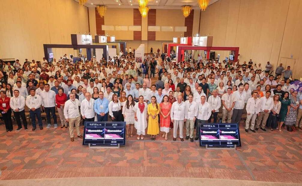 La gobernadora de Guerrero, Evelyn Salgado Pineda, durante la inauguración del Foro Guerrero Minero 2026. Foto: Especial