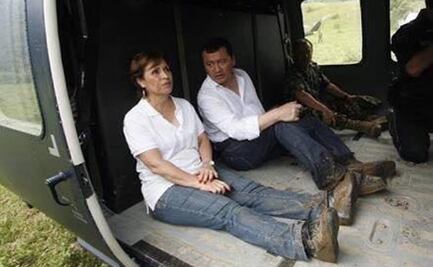 Rosario Robles critica llegada de AMLO por carretera a Guerrero para evaluar efectos de "Otis"