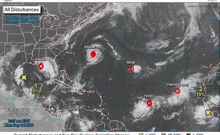 Huracán “Paulette” toca tierra en las Bermudas; se fortalece a categoría 2