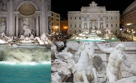 El agua vuelve a brotar en la emblemática Fontana de Trevi