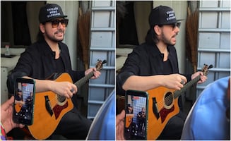 Beto Cuevas improvisó, mientras el sismo de esta mañana sacudía la CDMX