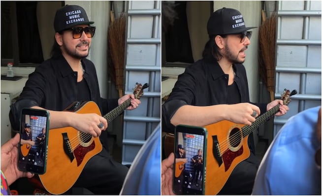 Beto Cuevas improvisó, mientras el sismo de esta mañana sacudía la CDMX