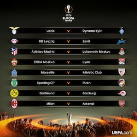 Definidos los octavos de final de la Europa League