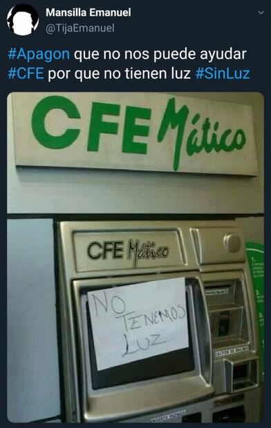 Apagón del Día de los Inocentes genera memes