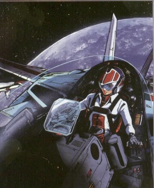 En "Macross" uno de los temas centrales son las emociones humanas y cómo las vivimos a través de la música. Pinterest.