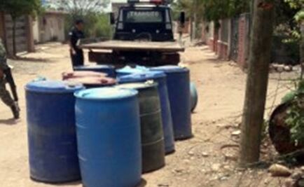 Aseguran 10 mil litros de combustible en Sinaloa