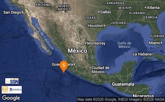 Sismo magnitud 4.0 frente a Cihuatlán, Jalisco; no se reportan daños