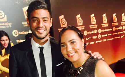 Charlyn y Carlos Vela, juntos en la Gala de la liga española