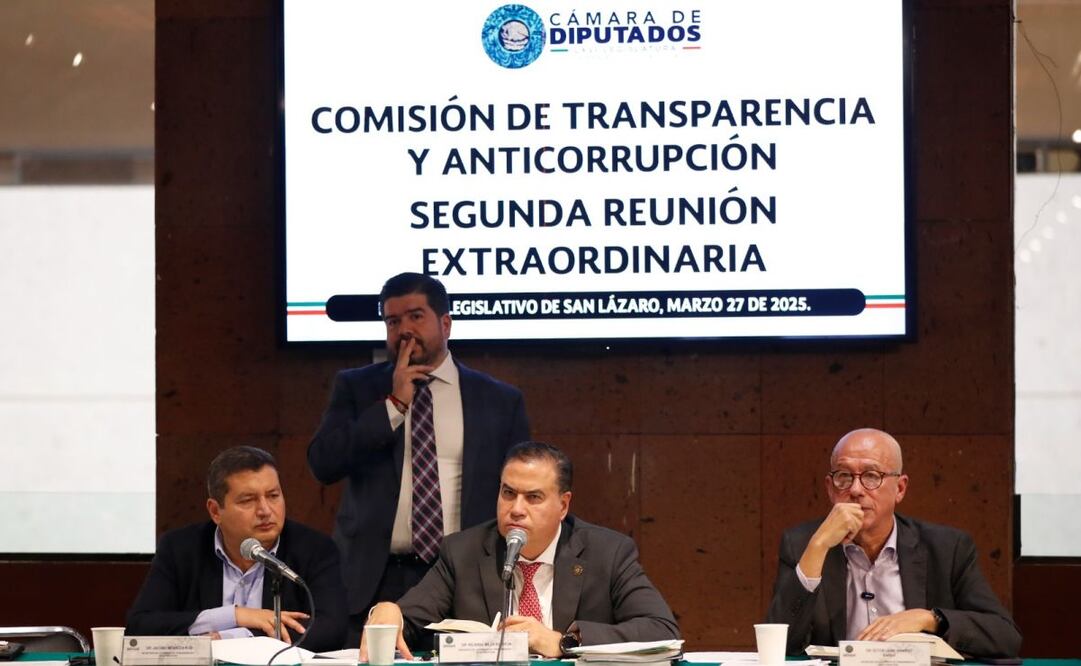 Comisión de Transparencia y Anticorrupción de la Cámara de Diputados. Foto: Especial