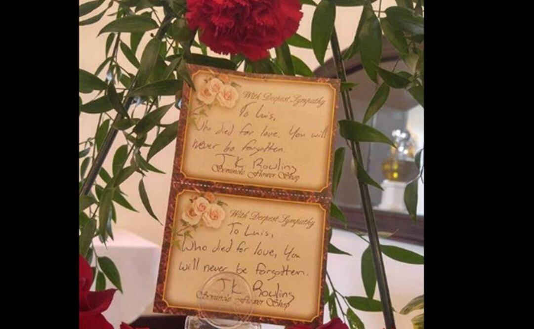 El sepelio del joven, fanático de Harry Potter, se realizó en un templo católico de Sanford, Florida. FOTO: Twitter/@Narlstrom