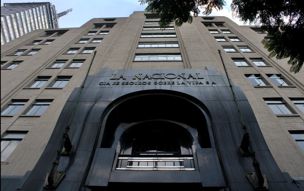 Art déco en la Ciudad de México. Edificio La Nacional. Foto: Darío Luna/EL UNIVERSAL