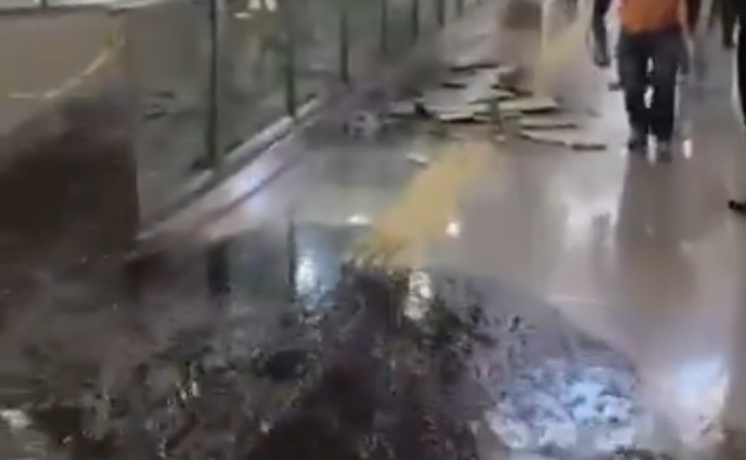 Autoridades aseguran que ya trabajan para mitigar la afectación. (29/04/26) Foto: Captura de video