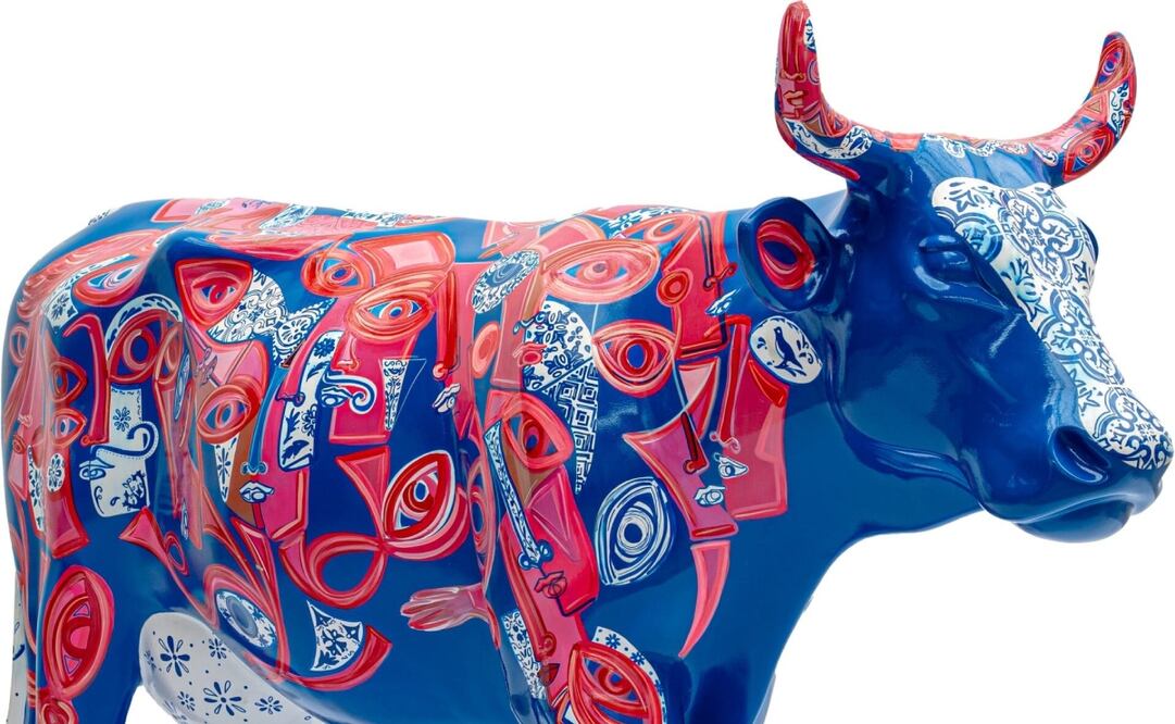 Asiste a la edición de vacas en CDMX. Imagen: CowParade Oficial