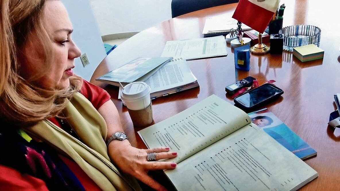 Elisa Bonilla Rius Directora de Desarrollo Curricular de la SEP (TERESA MORENO. EL UNIVERSAL)