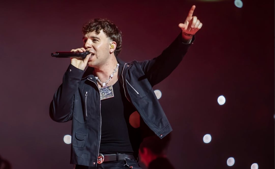 Quevedo durante su concierto en el Palacio de los Deportes. Foto: César Vicuña/OCESA.