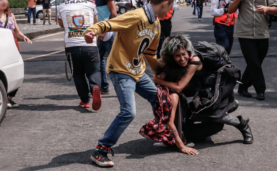 En Rectoría golpearon y picaron con un arma a Joel Meza. (FOTO: cortesía Diego Uriarte)