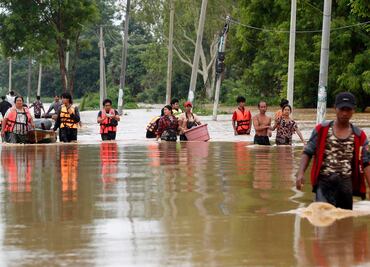 Inundaciones por tifón Yagi dejan al menos 226 muertos en una Birmania asolada por el conflicto
