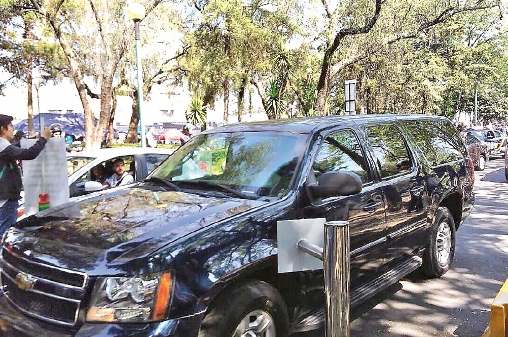 Los americanistas llegaron “blindados” para evitar agresiones (HÉCTOR MORALES. EL UNIVERSAL)