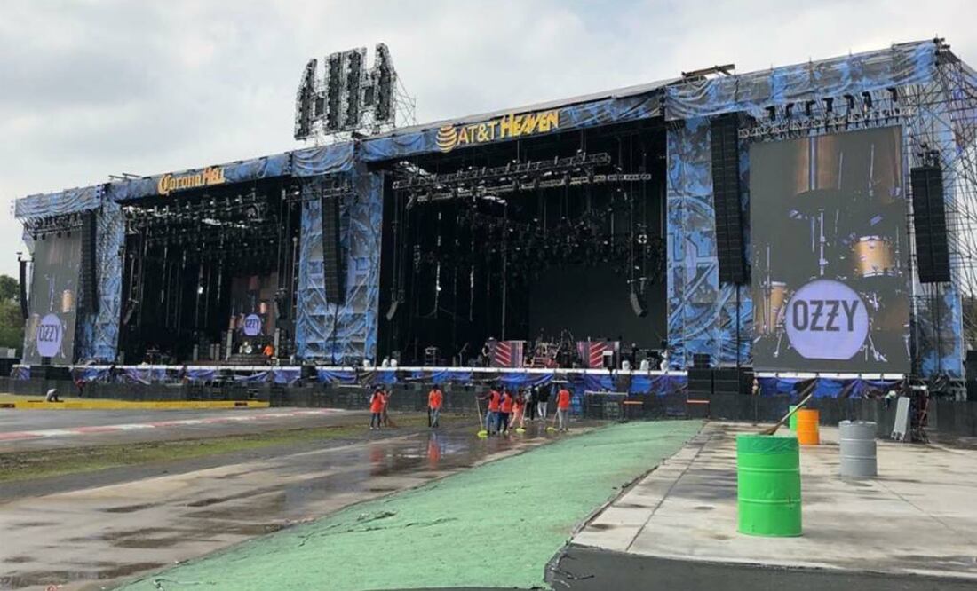 Ozzy trajo a México su gira de despedida FOTO: TWITTER DE OZZY OSBOURNE