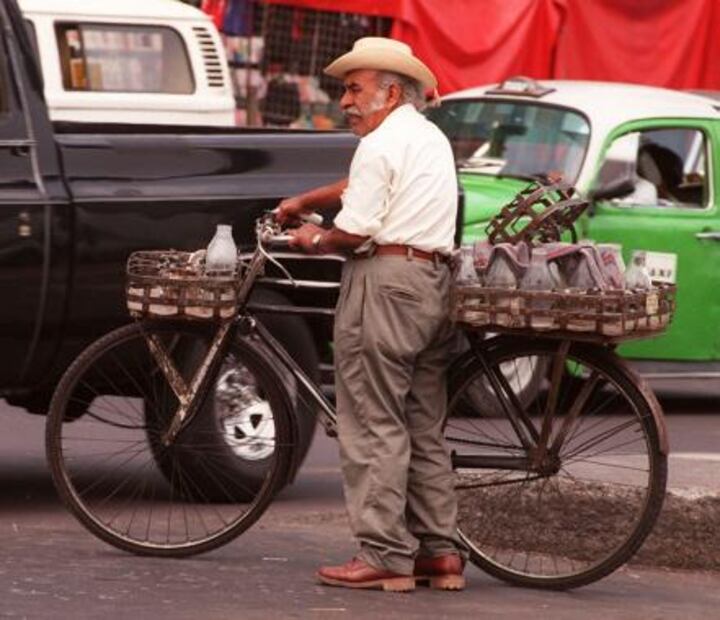 El lechero entraba, literal... hasta la cocina