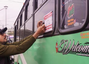 Semovi dará una semana a transportistas para colocar calcomanías con nueva tarifa antes de aplicar sanciones