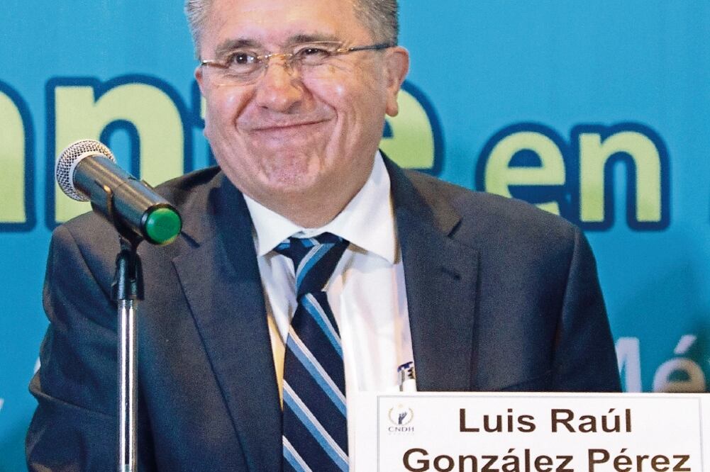 En favor de los migrantes. Luis Raúl González Pérez afirmó que la migración es un derecho humano que se debe respetar. (TERCERO DÍAS. CUARTOSCURO)