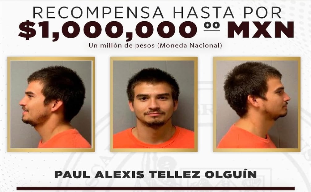 Ofrecen un millón de pesos por cada reo fugado en Sonora; Fiscalía intensifica búsqueda de tres prófugos. Foto: Especial