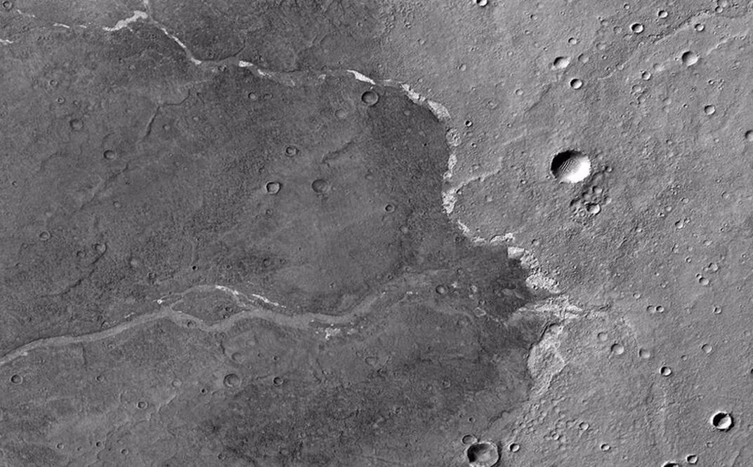 Bosporos Planum, una ubicación en Marte. Foto: Europa Press / El Orbitador de Reconocimiento de Marte de la NASA