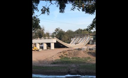Empresa constructora de puente El Quelite repondrá y colocará estructuras dañadas tras colapso 