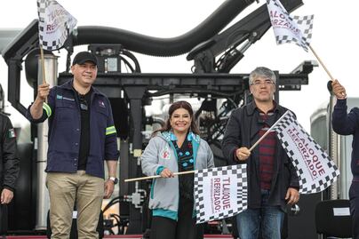 Operativo Tlaloque Reforzado: CDMX estrena 40 camiones hidroneumáticos y nuevos vehículos para atender lluvias y fugas de agua