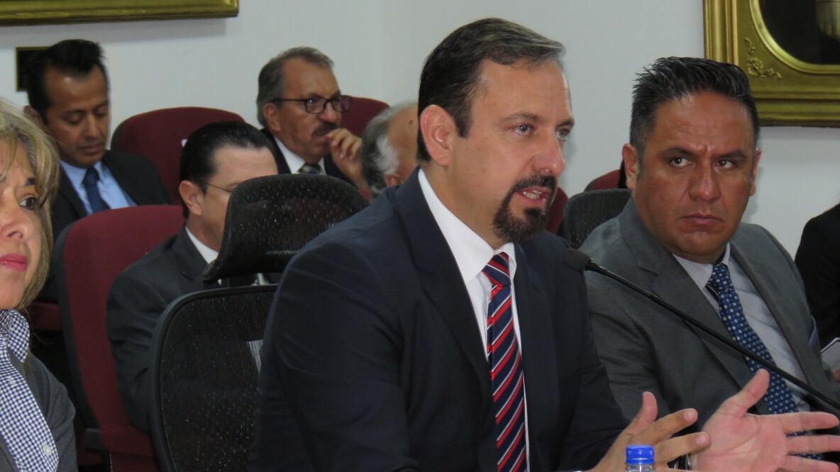 Foto: Twitter @SubOctavioTS / El secretario de seguridad de Hidalgo pública dio a conocer el registro de 45 empresas de seguridad privada irregulares en la entidad