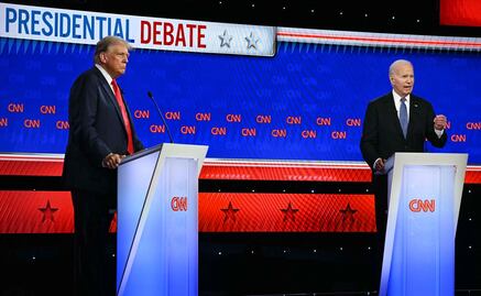 Trump vende por pedazos traje con el que "noqueó" a Biden en el debate presidencial