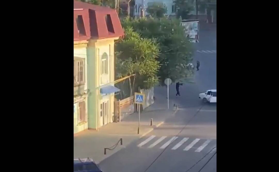 Las autoridades de Daguestán declararon el régimen de operación antiterrorista en los límites administrativos de las ciudades de Majachkalá y Derbent, ambas a orillas del mar Caspio. Foto: Captura de pantalla X @BNONews