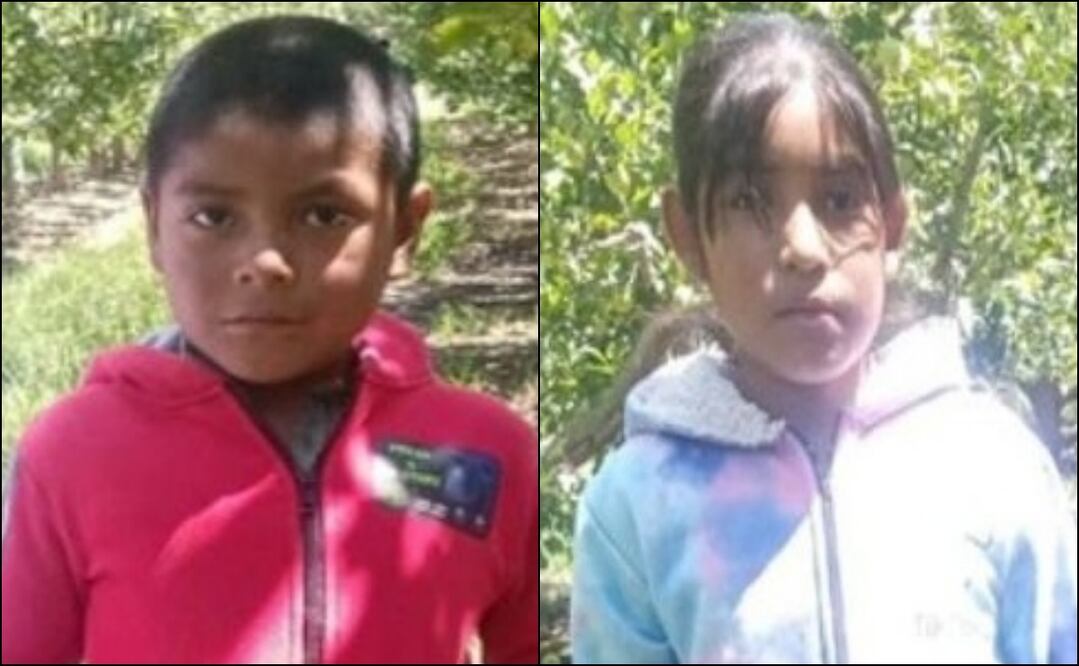 Menores desaparecidos en Guachochi, Chihuahua. Fotos: Especiales