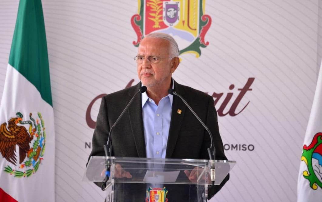 El gobernador de Nayarit, Miguel Ángel Navarro Quintero. Foto: Especial