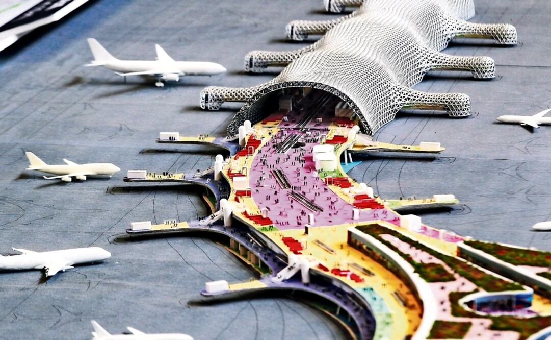 The construction of Mexico City’s new airport shall continue according to plan, respecting the conditions established in the contracts - Photo: José Pazos Fabián/EL UNIVERSAL