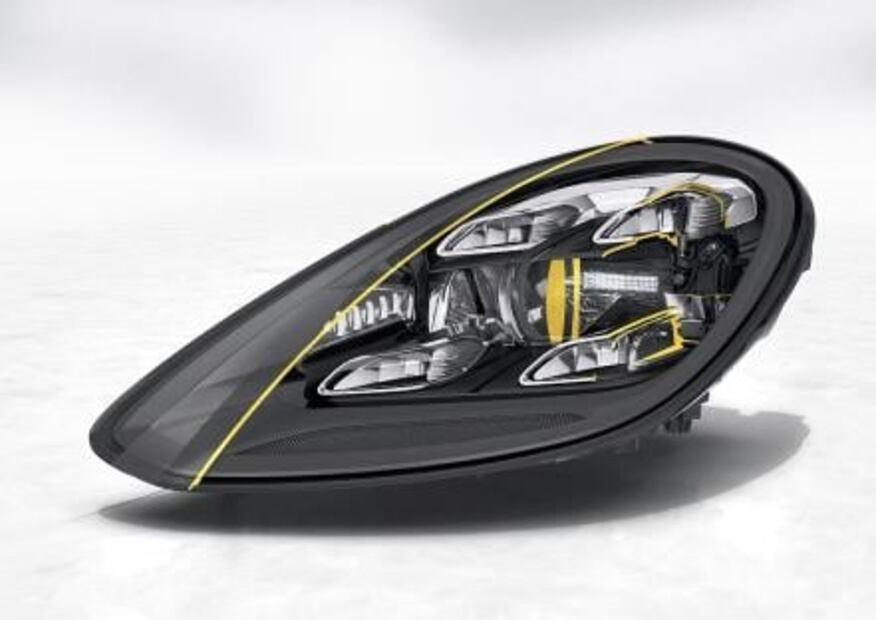 Porsche presenta nuevos faros Matrix LED