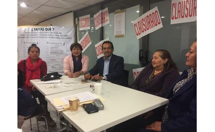 ​Reactivan empleados conflicto sindical en Senado