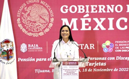 Secretaría del Bienestar entrega vales del Programa de Apoyo de Rehabilitación para niños con discapacidad