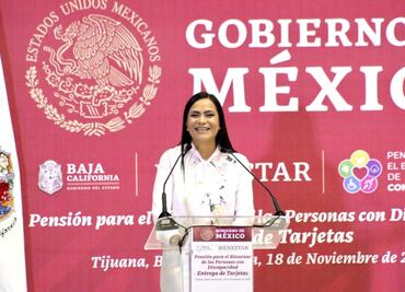 Secretaría del Bienestar entrega vales del Programa de Apoyo de Rehabilitación para niños con discapacidad