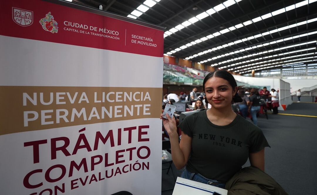 Examen para sacar la licencia permanente CDMX. Foto: Diego Simón / EL UNIVERSAL