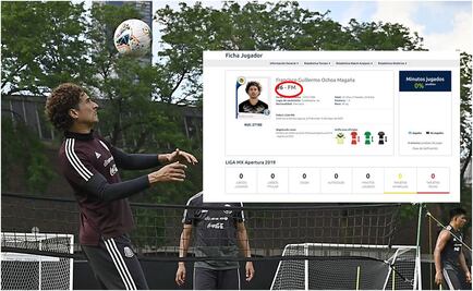 Liga MX se equivoca en registro de Memo Ochoa