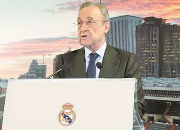 Florentino Pérez sobre Mbappé, "En enero tendremos noticias"