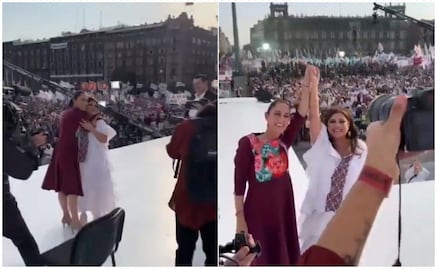 ¿Sheinbaum y Brugada se jalonearon en el Zócalo? Esto dice Epigmenio Ibarra