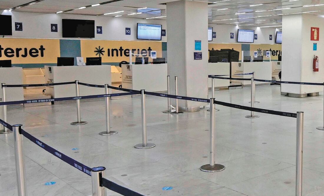 Interjet ofreció pagar el pasado 6 de noviembre una quincena. Foto: ARCHIVO EL UNIVERSAL