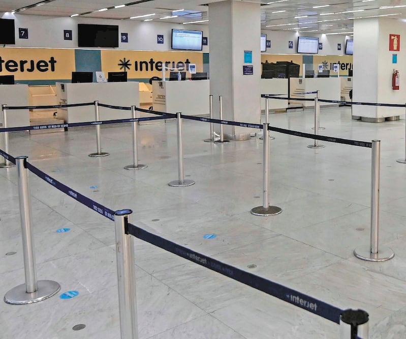 Interjet ofreció pagar el pasado 6 de noviembre una quincena. Foto: ARCHIVO EL UNIVERSAL