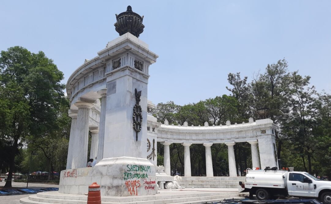 El Hemiciclo a Juárez. Foto: Frida Juárez/EL UNIVERSAL.